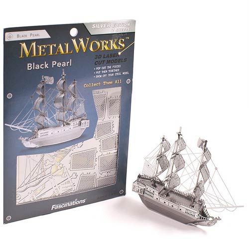 Black Pearl Metal Earth Model Kit